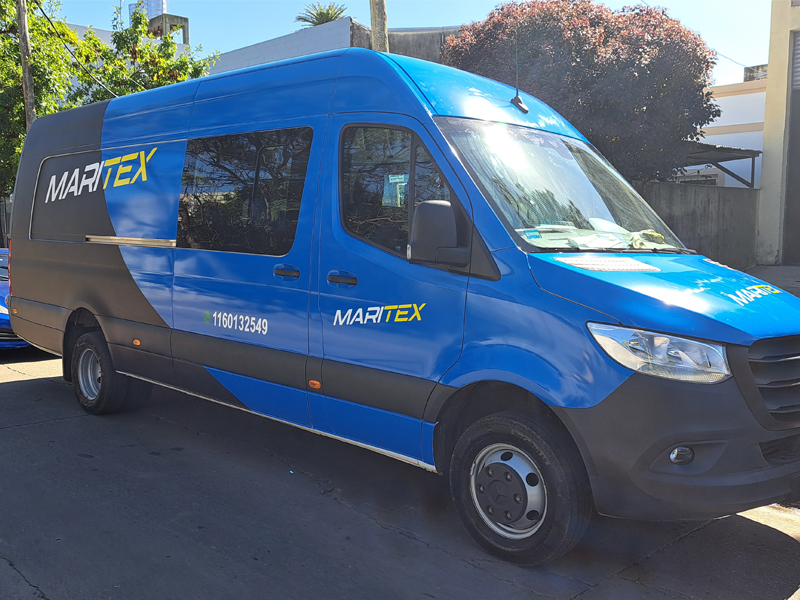 Ploteo publicitario furgon con vinilo  — Buenos Aires