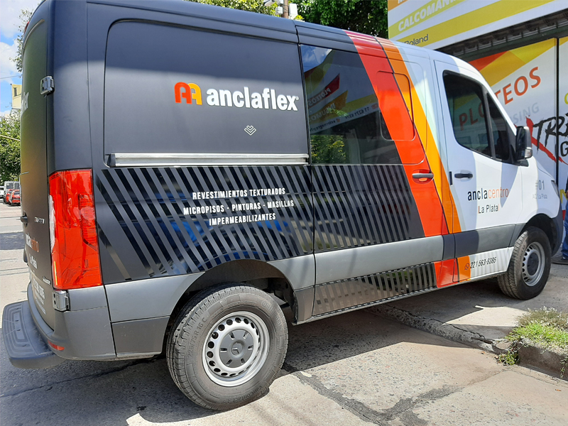 Ploteo parcial de flota con vinilo — Buenos Aires