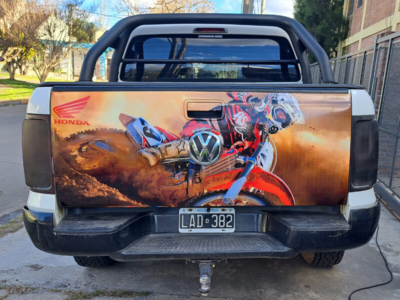 Ploteo vehicular publicitario — Buenos Aires - Castelar