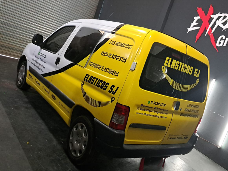 Gráfica parcial con identidad de marca — Buenos Aires